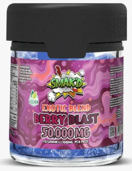 SMAK’D EXOTIC BLEND GUMMIES I 50,000mg