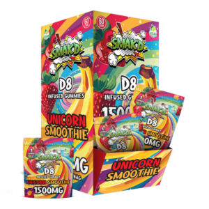 Smak’d 1500mg D8 Infused Gummy